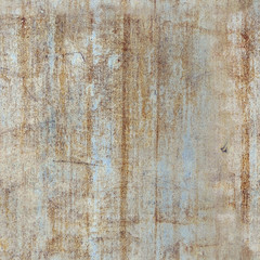 Seamless texture of old metal with corrosion and rust