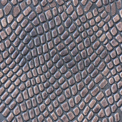 Seamless texture of the skin. Crocodile skin
