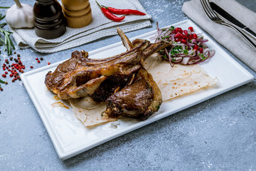 Rack of lamb