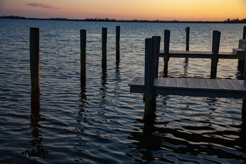 Ocean Pier at Sundown