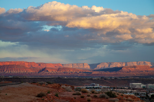 Clouds over Hurricane, Utah