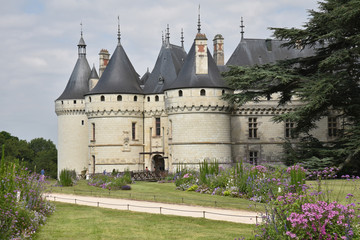 Fototapeta na wymiar Château de Chaumont sur Loire, France