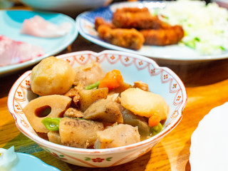 日本の食卓