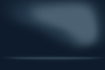 Dark blue photo studio backdrop - illustration