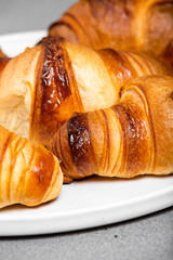 French fresh croissant