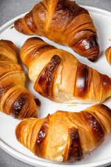 French fresh croissant
