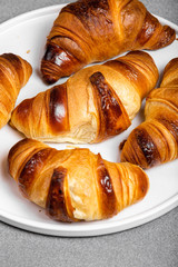 French fresh croissant