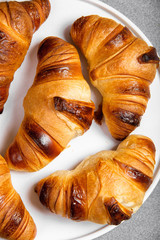 French fresh croissant