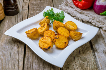 baked mini potatoes