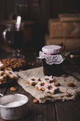 Homemade christmas cookies vintage style