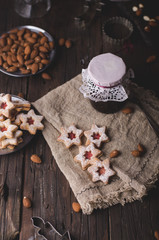Homemade christmas cookies vintage style