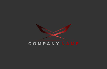 Fototapeta premium ABSTRACK LOGO NAME EYES HAWK