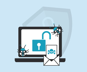 internet security related icons image