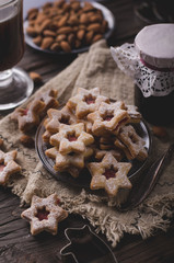 Homemade christmas cookies vintage style