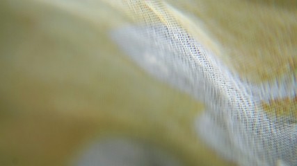 Piece of fabric. Macro mode