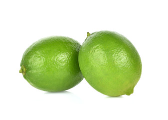 Lime isolated on white background