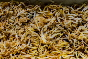 background of rice