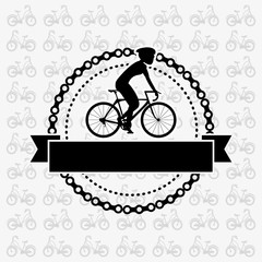 Fototapeta na wymiar bike and cycling related icons image 