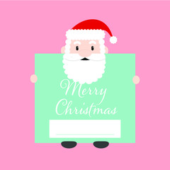 Santa Claus gift template
