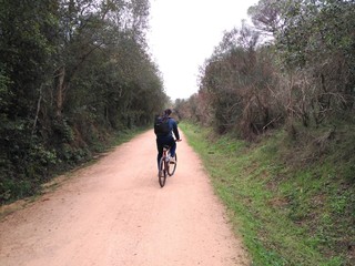 Obraz premium ciclista