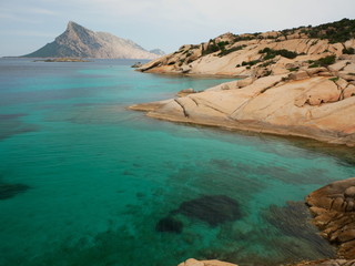 The turquoise seq of Cala Girgolu, Sardinia