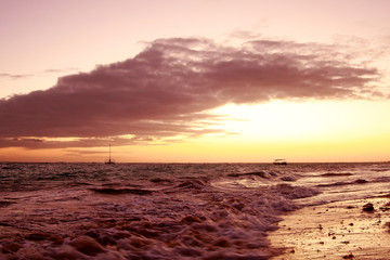 Fototapeta premium Sunrise in Punta Cana