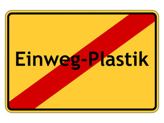 Einweg-Plastik