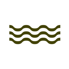Water waves icon