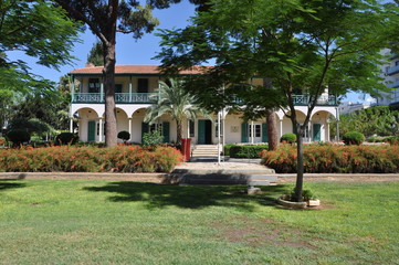 Fototapeta premium The beautiful Pattichion Historical Archive Limassol in Cyprus