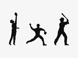 baseball related icons image