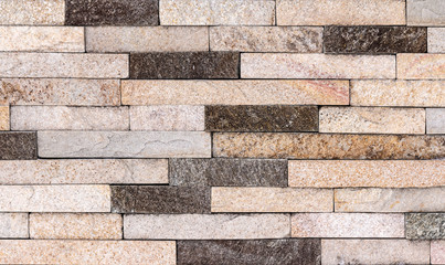 Orange facing stone, slate, sandstone and travertine marble texture