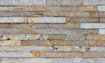 Orange facing stone, slate, sandstone and travertine marble texture