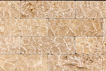 Orange facing stone, slate, sandstone and travertine marble texture