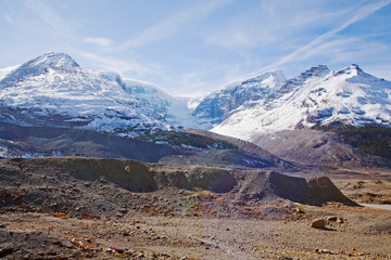 Rocky glacial moraine