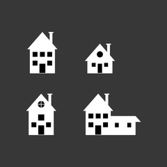 assorted building type icons image