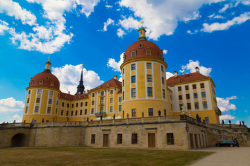 Fototapeta na wymiar Moritzburg castle. Saxony, Germany.