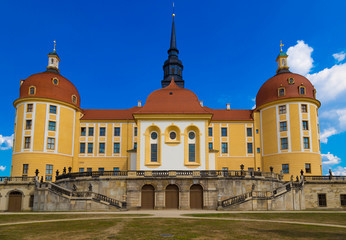 Obraz premium Moritzburg castle. Saxony, Germany.