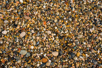 pebbles on the beach