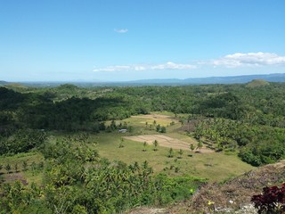 Fototapeta na wymiar Bohol Island Chocolate Hills Philippins