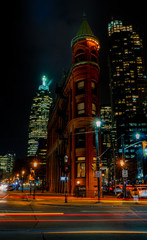 Fototapeta na wymiar Flatiron Building Toronto