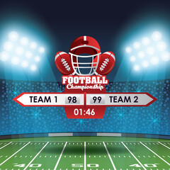 American football championship © Jemastock