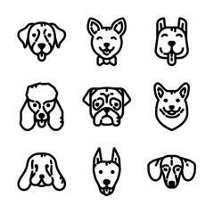 Dogs Icon Set