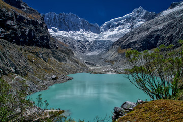 Fototapeta na wymiar Cordillera Blanca