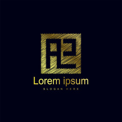 Initial Letter AZ Logo Template Vector Design