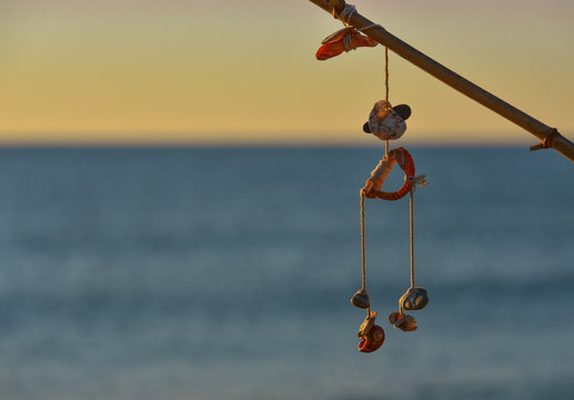 Decoration on  beach