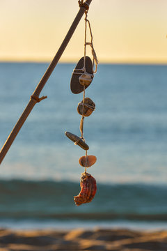 Decoration on  beach