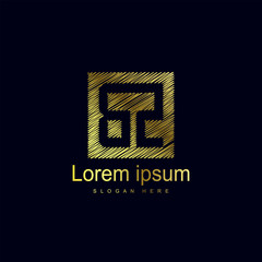 Initial Letter BZ Logo Template Vector Design