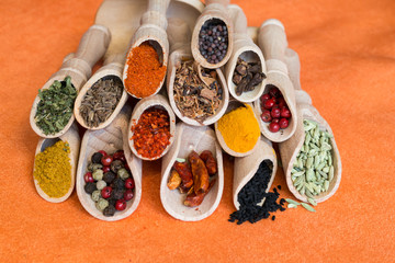 Various spices