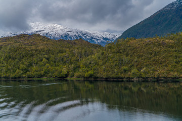 Naklejka na ściany i meble Fjords of Patagonia