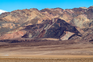 Mountains near Artist's Palette in Death Valley National Park, California, USA
